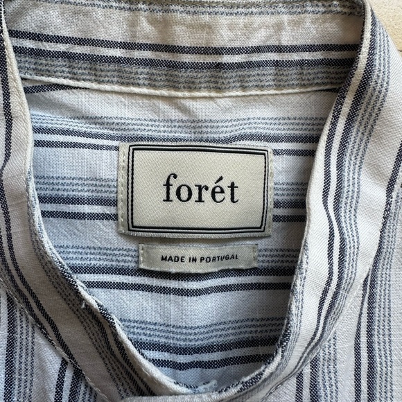 Forét short sleeve button down shirt - Picture 3 of 4